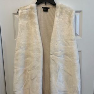 Armani exchange faux fur